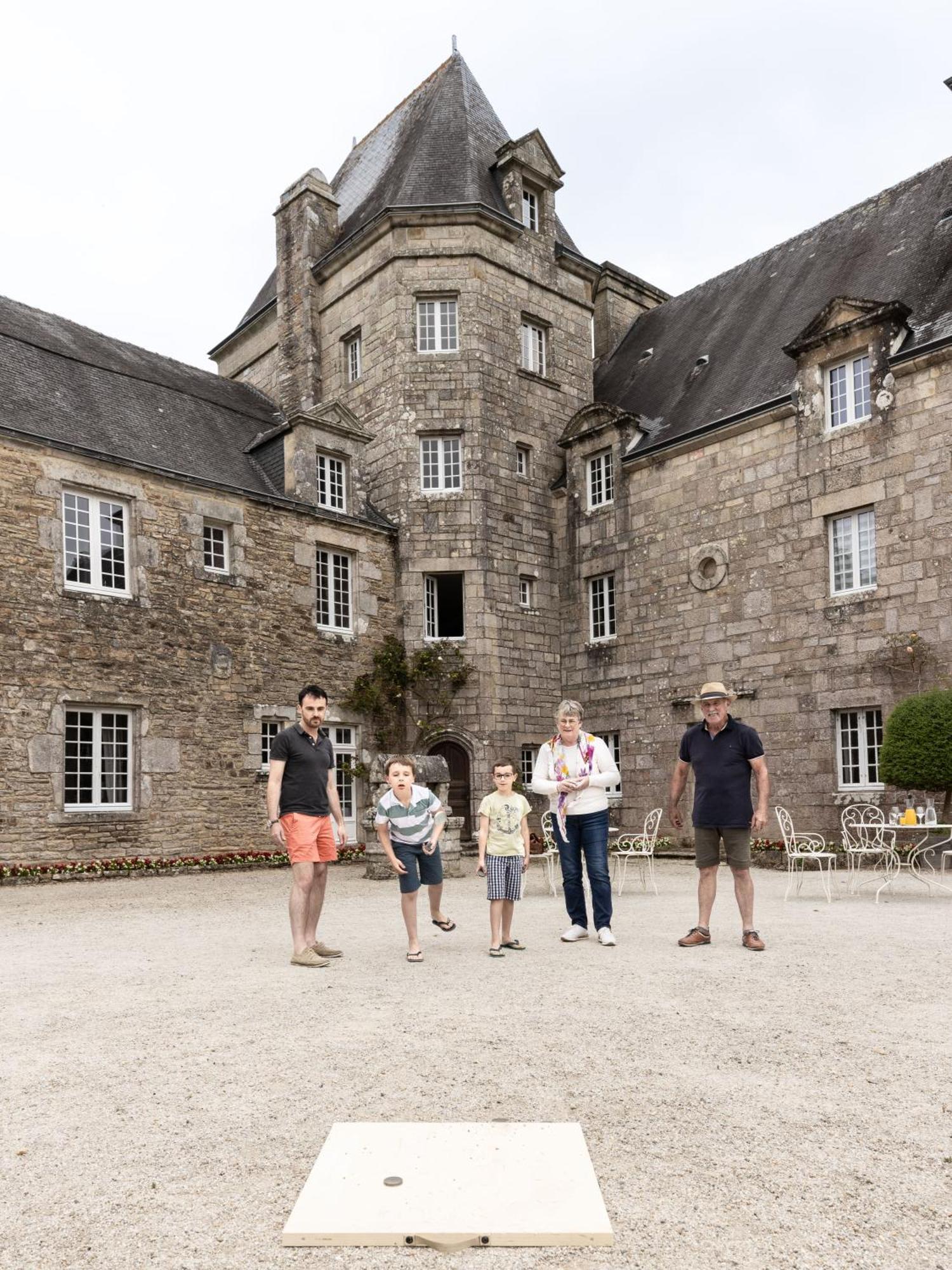 Manoir Du Stang Hotel La Foret Fouesnant Bagian luar foto