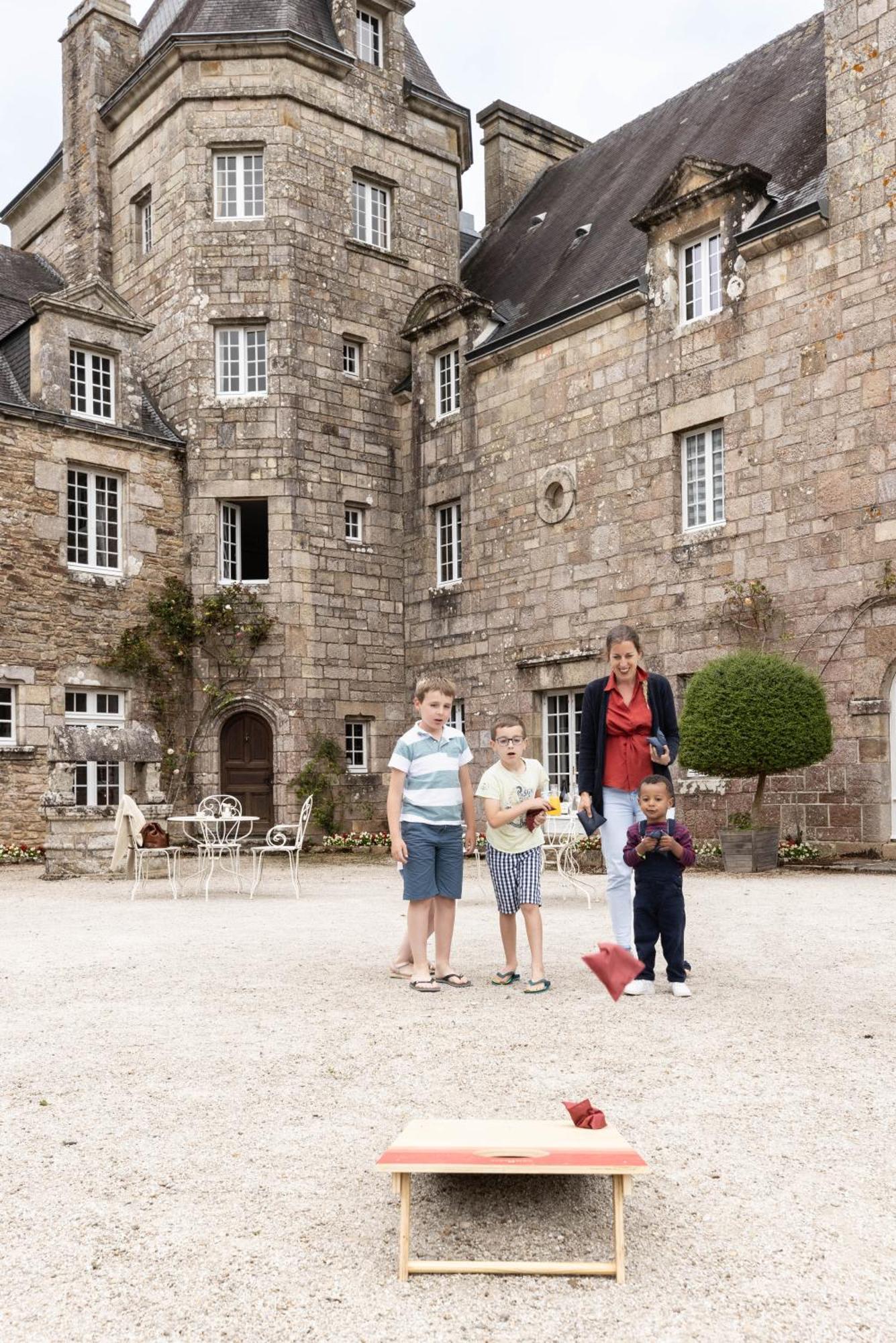 Manoir Du Stang Hotel La Foret Fouesnant Bagian luar foto