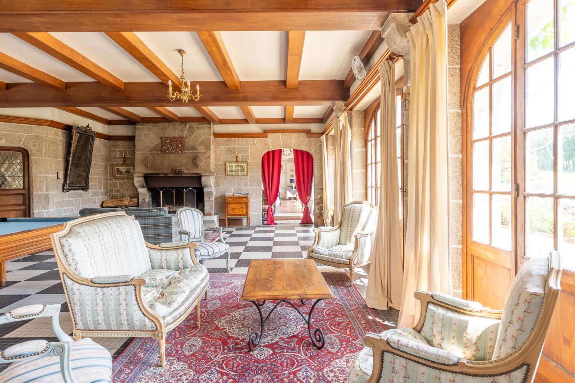 Manoir Du Stang Hotel La Foret Fouesnant Bagian luar foto