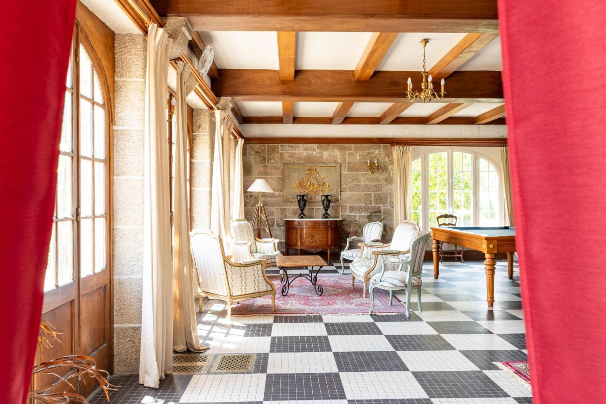 Manoir Du Stang Hotel La Foret Fouesnant Bagian luar foto