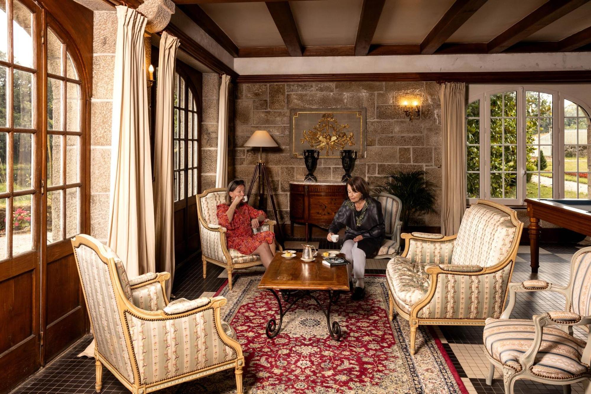 Manoir Du Stang Hotel La Foret Fouesnant Bagian luar foto